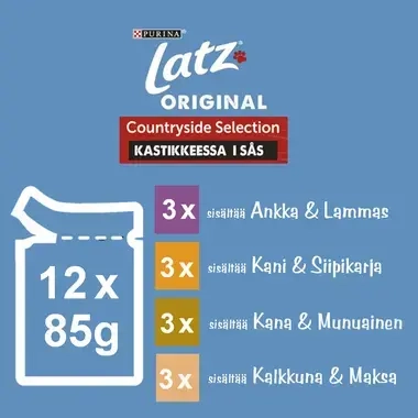 Latz Original Countryside Selection kastikkeessa