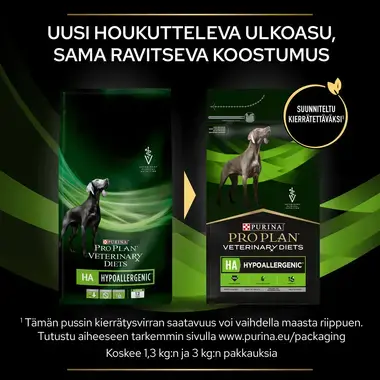 PRO PLAN® VETERINARY DIETS Canine HA Hypoallergenic (Kuivaruoka)