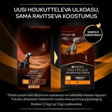 PRO PLAN® VETERINARY DIETS Canine OM Obesity Management (Kuivaruoka)