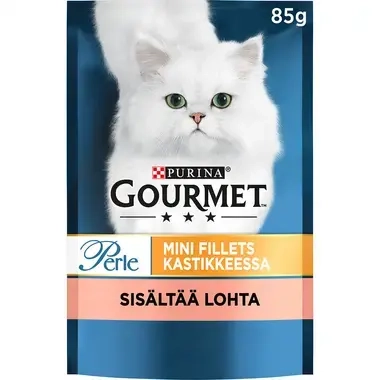 GOURMET® Perle Minifileitä kastikkeessa sisältää Lohta