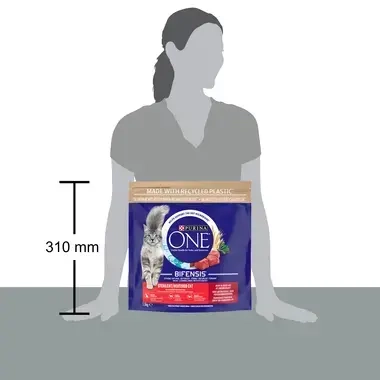 Purina ONE Sterilcat, Sisältää runsaasti Nautaa ja Vehnää 1,5kg size